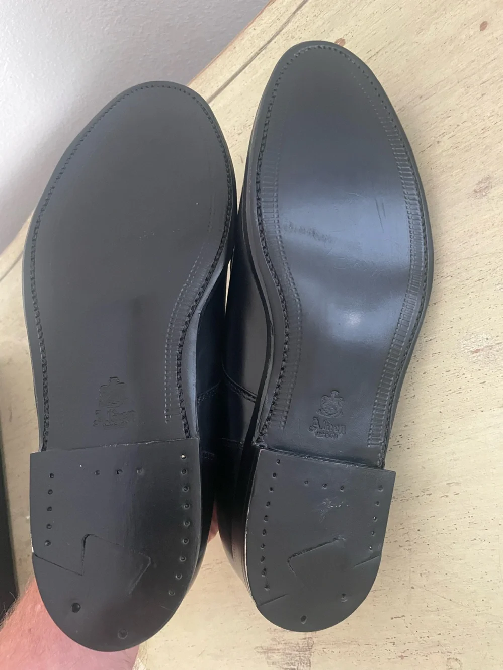 Alden® for J.Crew Norwegian-front bluchers in Black Size 9 NWOB $795 CN699